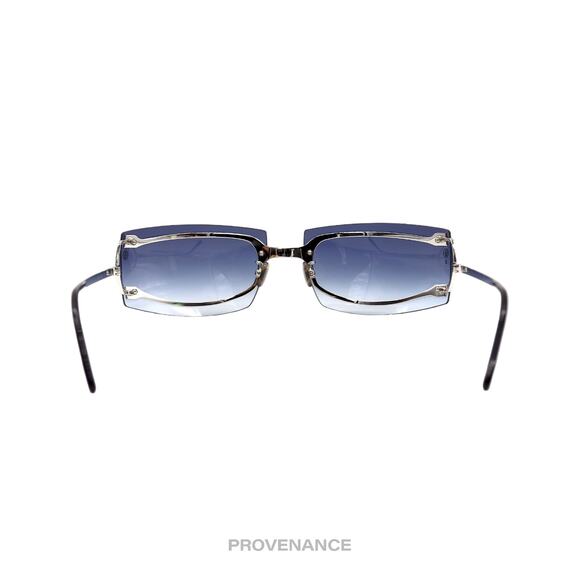 ? Cartier C Decor Shield Sunglasses - Platinum Blue main image 7